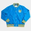 Ucla bruins script blue satin varsity jacket 2