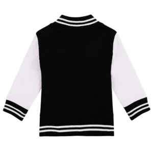 University of nebraska huskers letterman wool leather varsity jacket