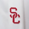 Usc trojans big tall birdseye whitered satin varsity jacket 3