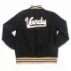 Vanderbilt commodores script vandy black satin varsity jacket 1