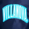 Villanova wildcats vintage full snap navy satin patches