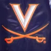 Virginia cavaliers classic rib knitted navy patches