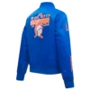 Virginia cavaliers womens classic blue satin jacket