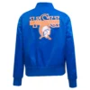 Virginia cavaliers womens classic blue varsity jacket
