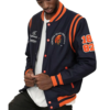 Virginia state university black wool varsity jacket 1