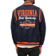 Virginia state university black wool varsity jacket 2
