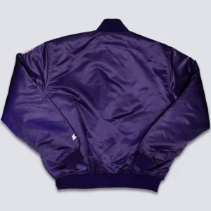 Washington huskies 90s purple satin varsity jacket 1