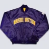 Washington huskies 90s purple satin varsity jacket 2
