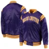 Washington huskies the enforcer purple satin varsity jacket 2