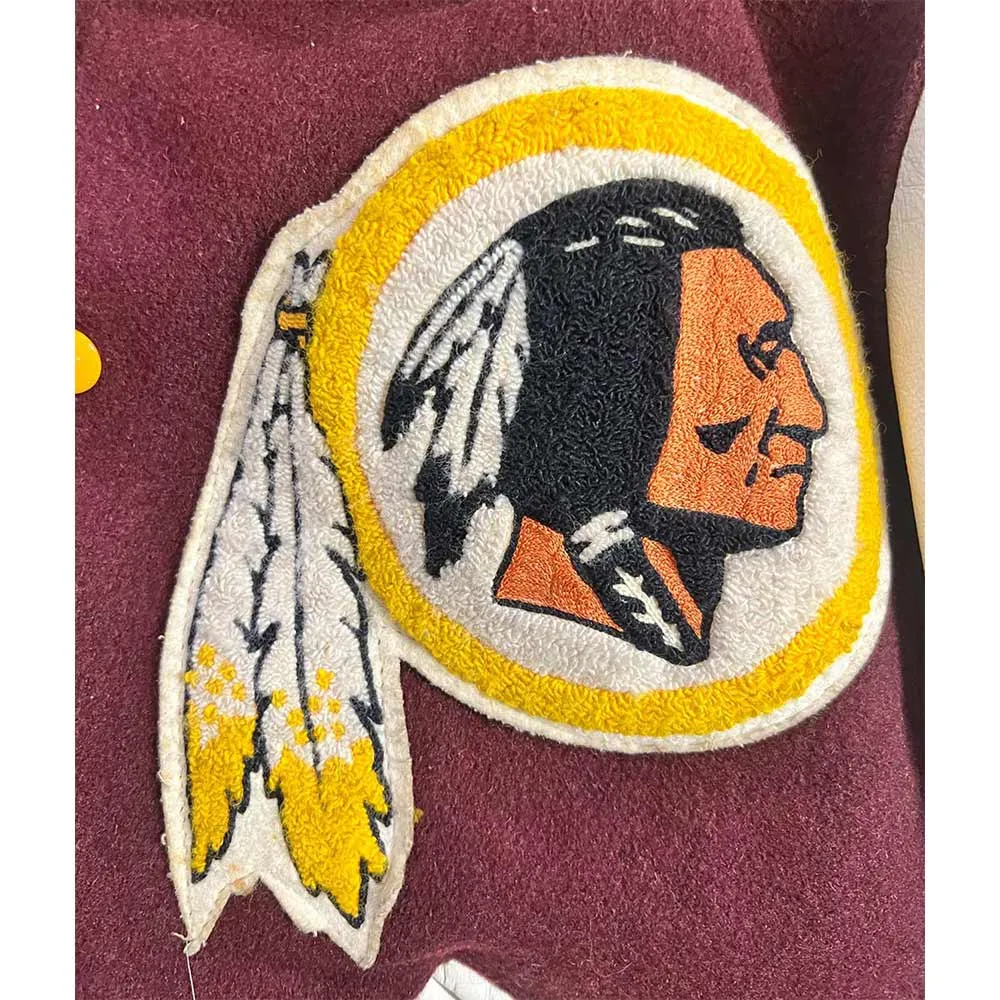 Washington redskins 80s jacket chest patch