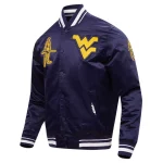 West Virginia Mountaineers Classic Satin Navy Jacket