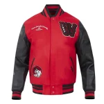 Winston-Salem State Rams HBCU Vintage Wool/Leather Jacket