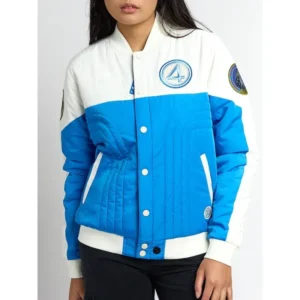 Womens fantastic four first steps mission bomber jacket