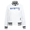 Womens los angeles dodgers city ransom varsity jacket