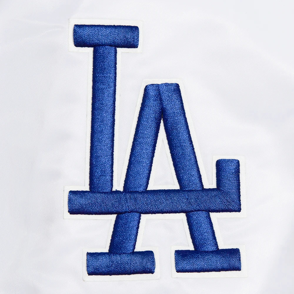 Womens los angeles dodgers city ransom white satin patch
