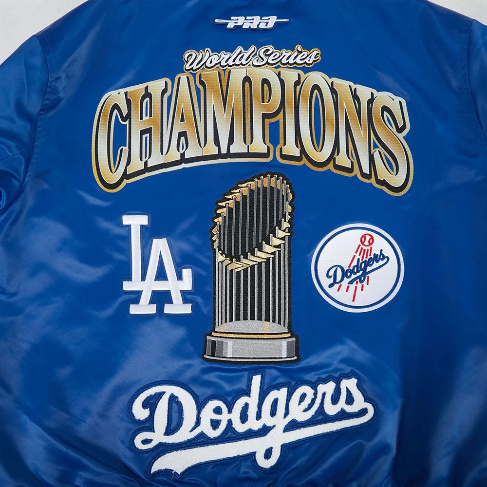 Womens los angeles dodgers world series 2025 back logo