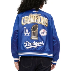 Womens los angeles dodgers world series 2025 varsity jacket