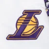 Womens los angeles lakers city ransom white satin patches