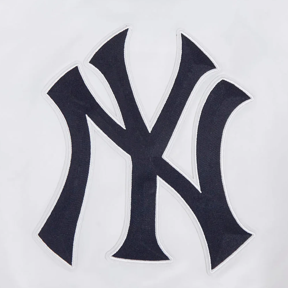Womens new york yankees city ransom white satin patches