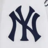 Womens new york yankees city ransom white satin team logo