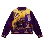Women's Los Angeles Lakers Team 3.0 Purple Satin Jacket