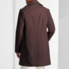Aidan gillen peaky blinders aberama gold brown wool coat