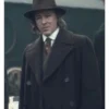 Aidan gillen peaky blinders aberama gold wool coat