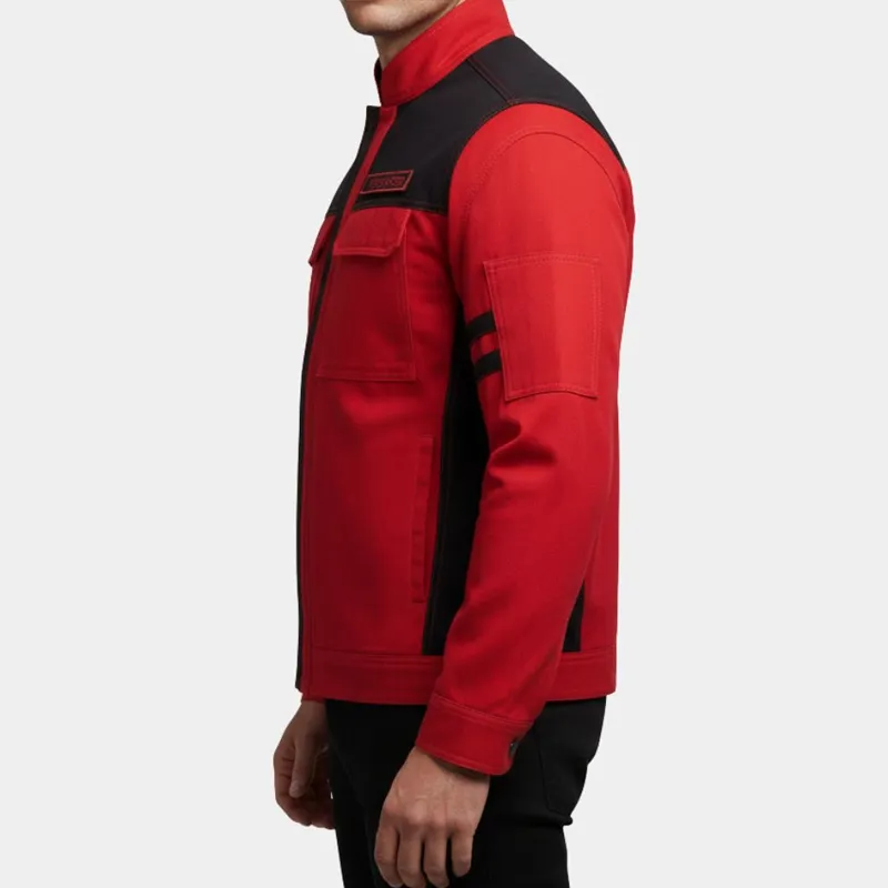 Ben richards red cotton jacket