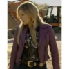 Big sky s03 plum purple jacket