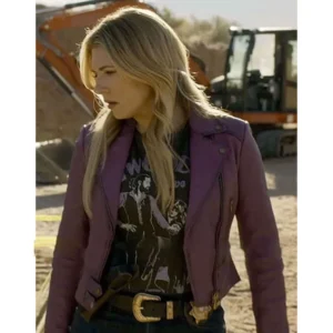 Big sky s03 plum purple jacket