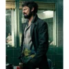 Billy butcher black cotton coat