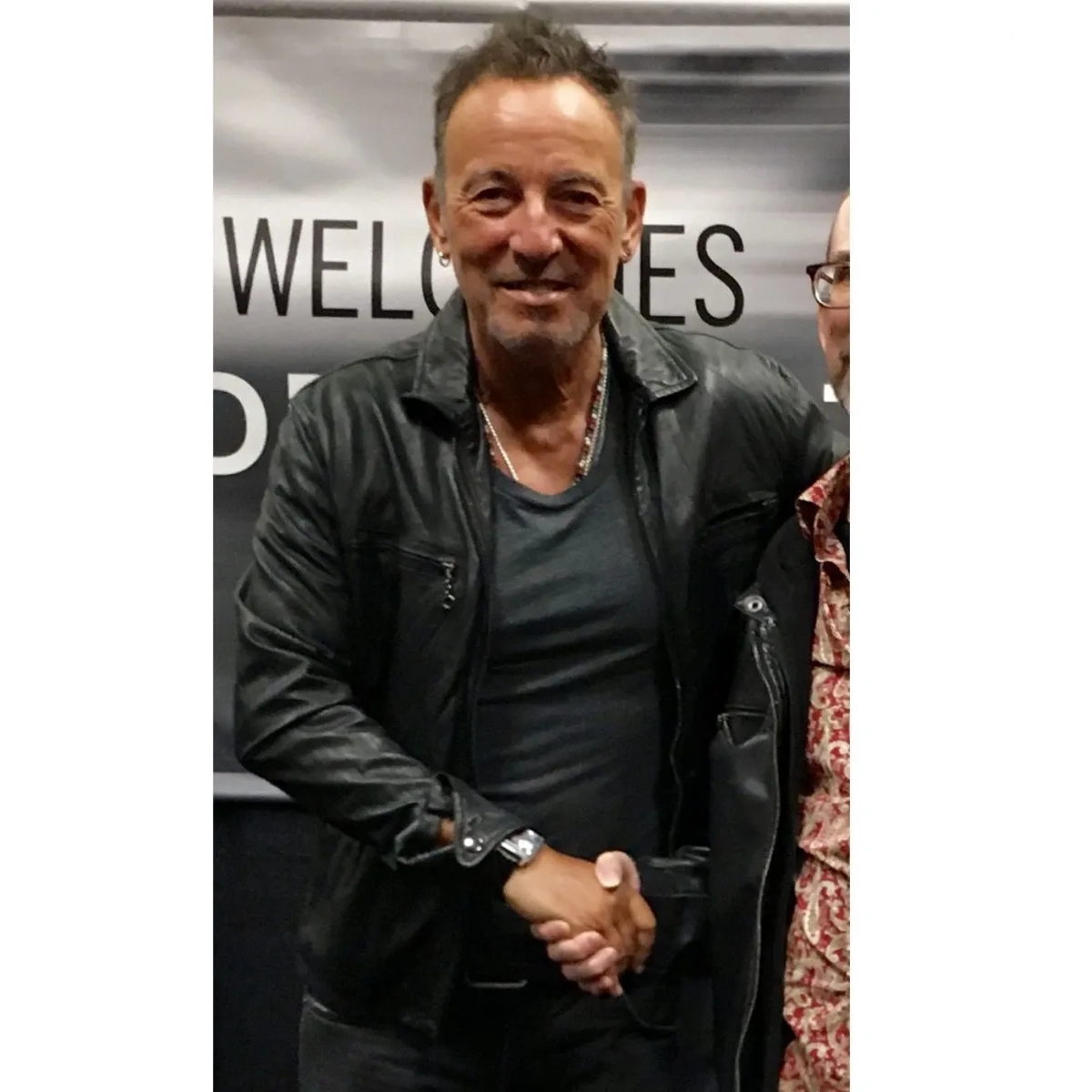 Bruce springsteen black jacket
