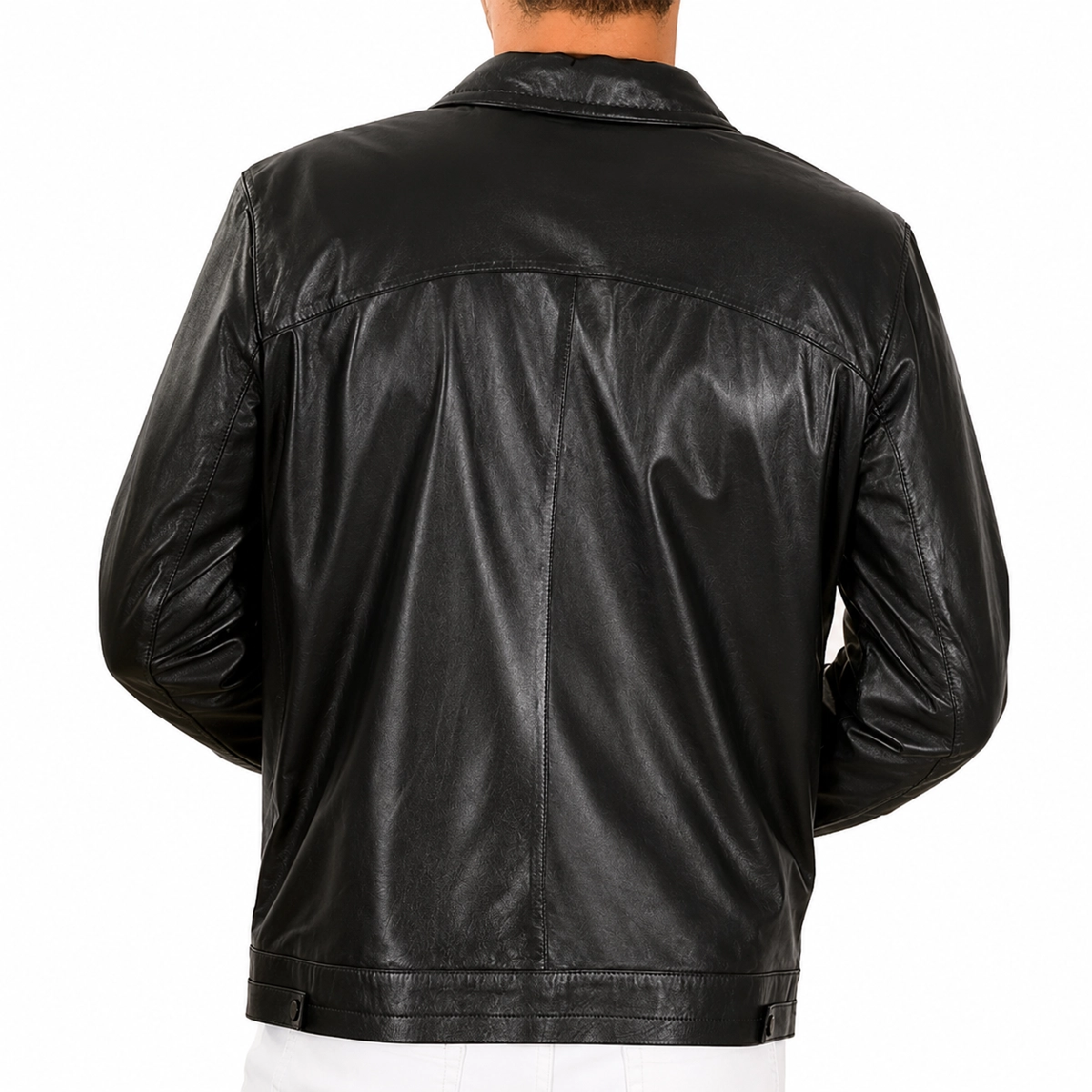 Bruce springsteen leather black jacket