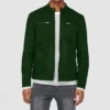 Case walker suede leather jacket