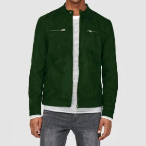 Case walker suede leather jacket