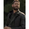 Casey deidrick wedding season biker leather jacket