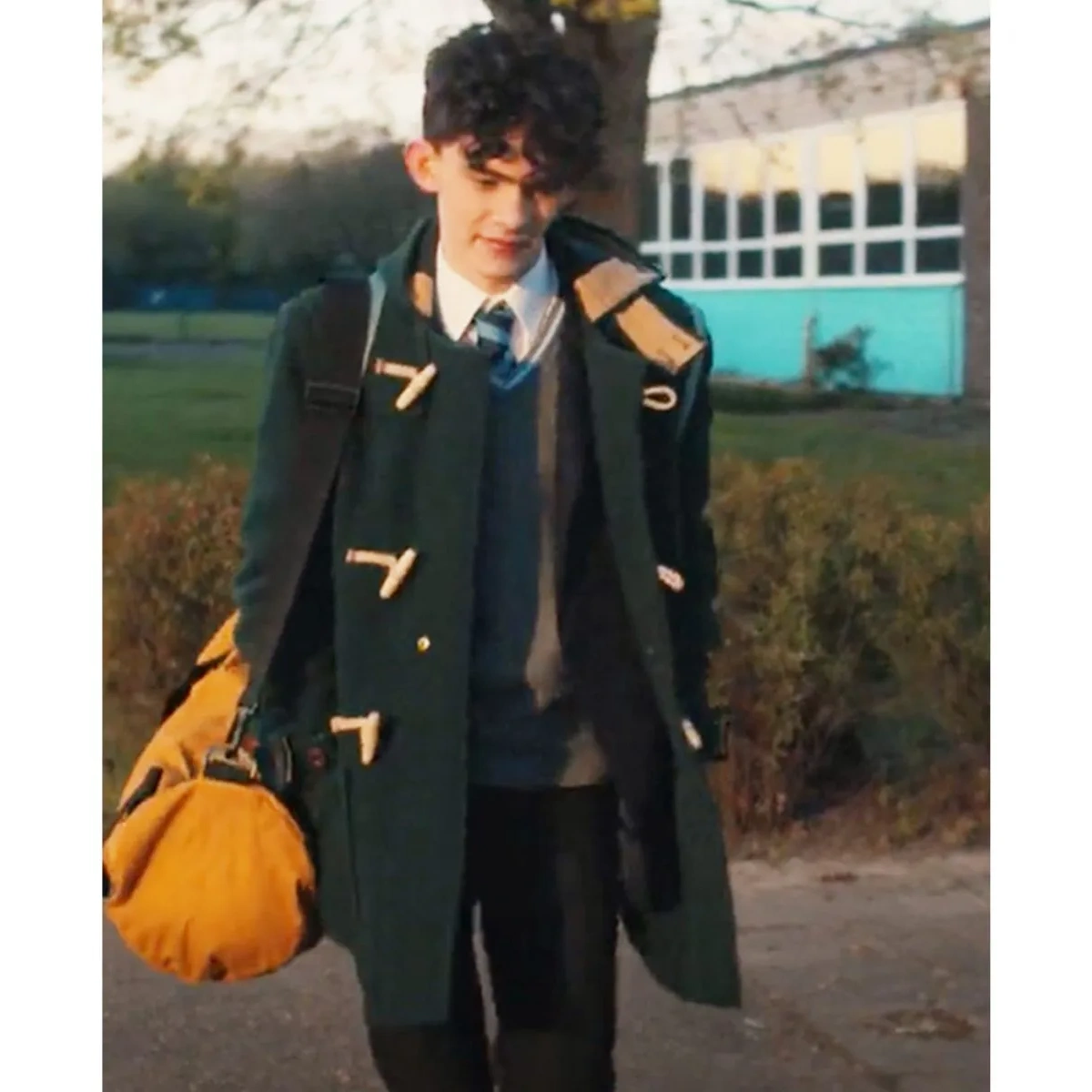 Charlie spring green coat