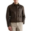 Conan obrien must go brown leather jacket