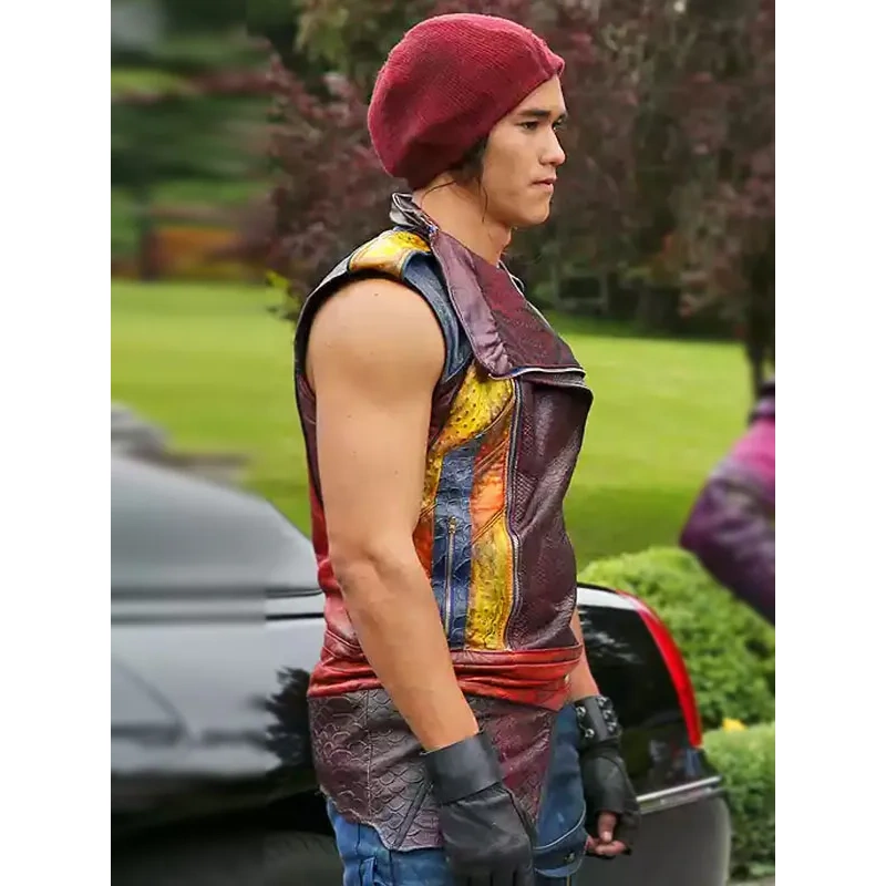 Descendants jay leather vest