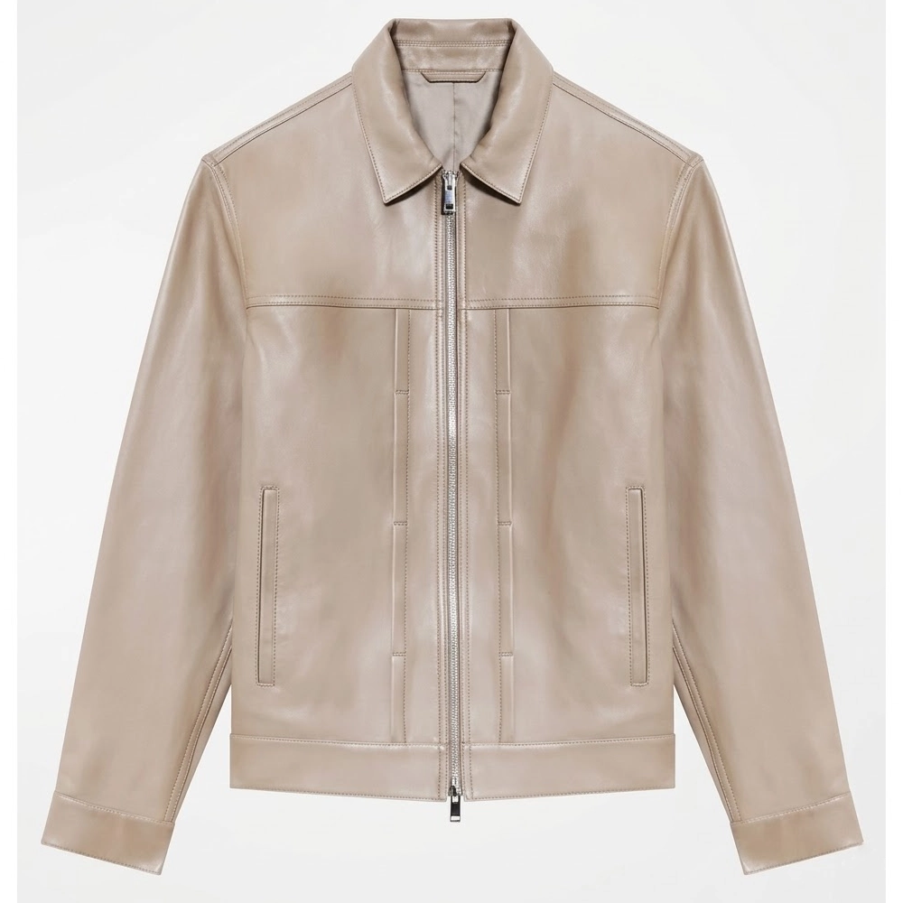 Desmond chiam with love season 2 beige jacket