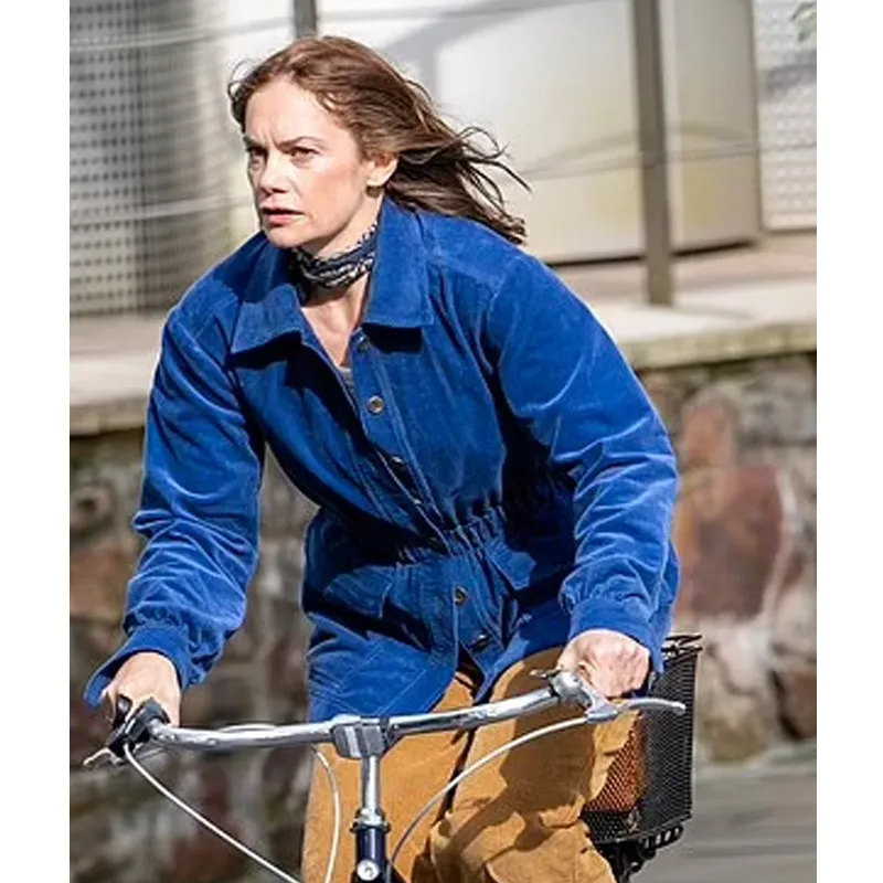Down cemetery road ruth wilson blue jacket