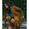 Down cemetery road ruth wilson yellow cotton coat