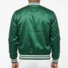 Drake full snap green jacket