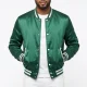 Drake satin varsity jacket
