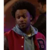 Echo kellum grand crew red letterman jacket