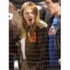 Emma stone san diego padres brown satin acket