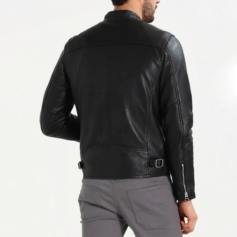 Evil mike colter leather jacket