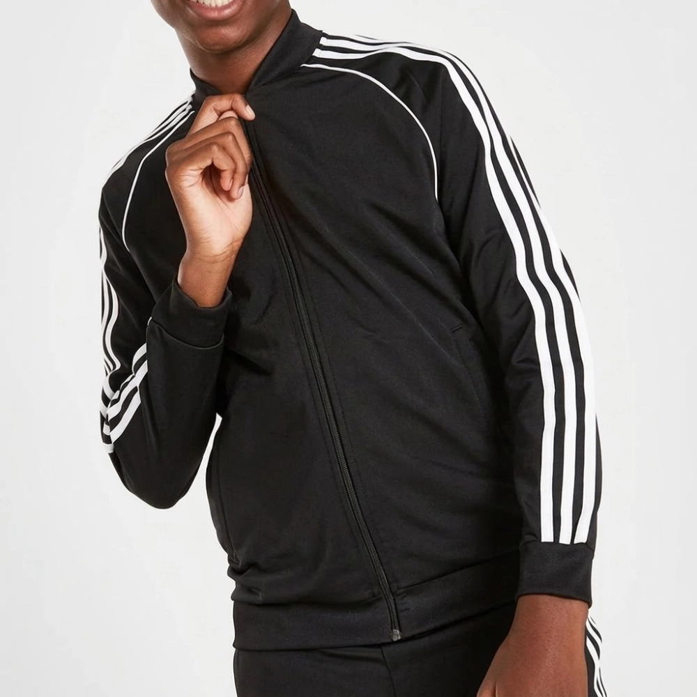 Fredo bang black fleece jacket