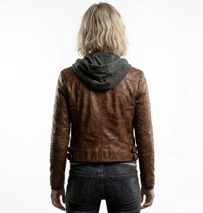 Grace ashcroft resident evil 9 leather jacket