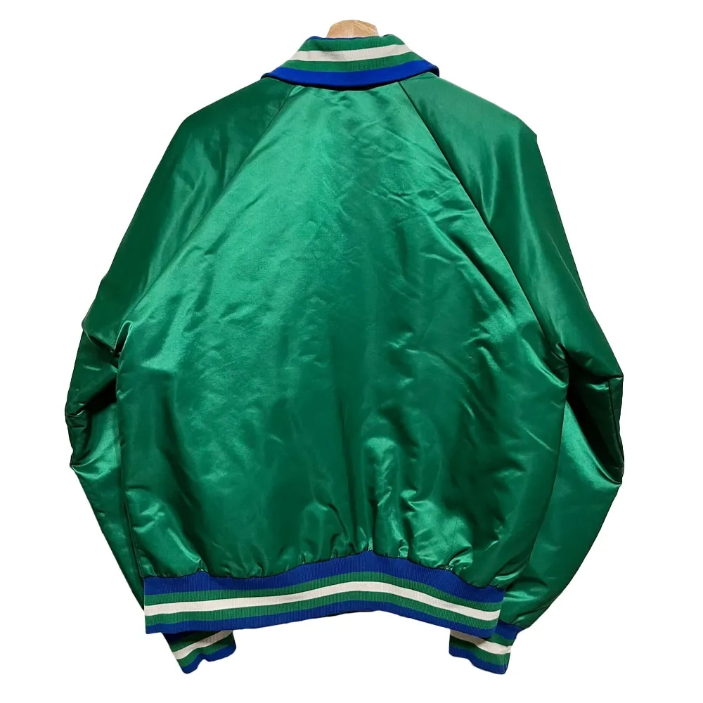 Hartford whalers 1990s green jacket